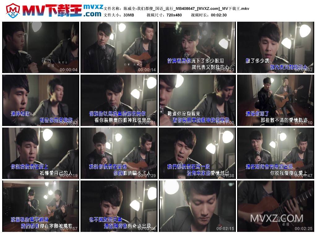 陈威全-我们都傻_国语_流行_MB408647